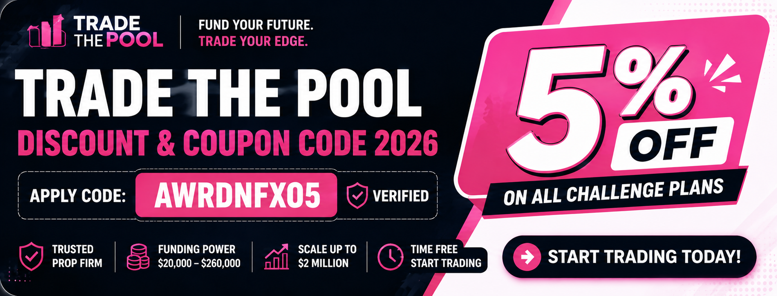 Trade The Pool Banner