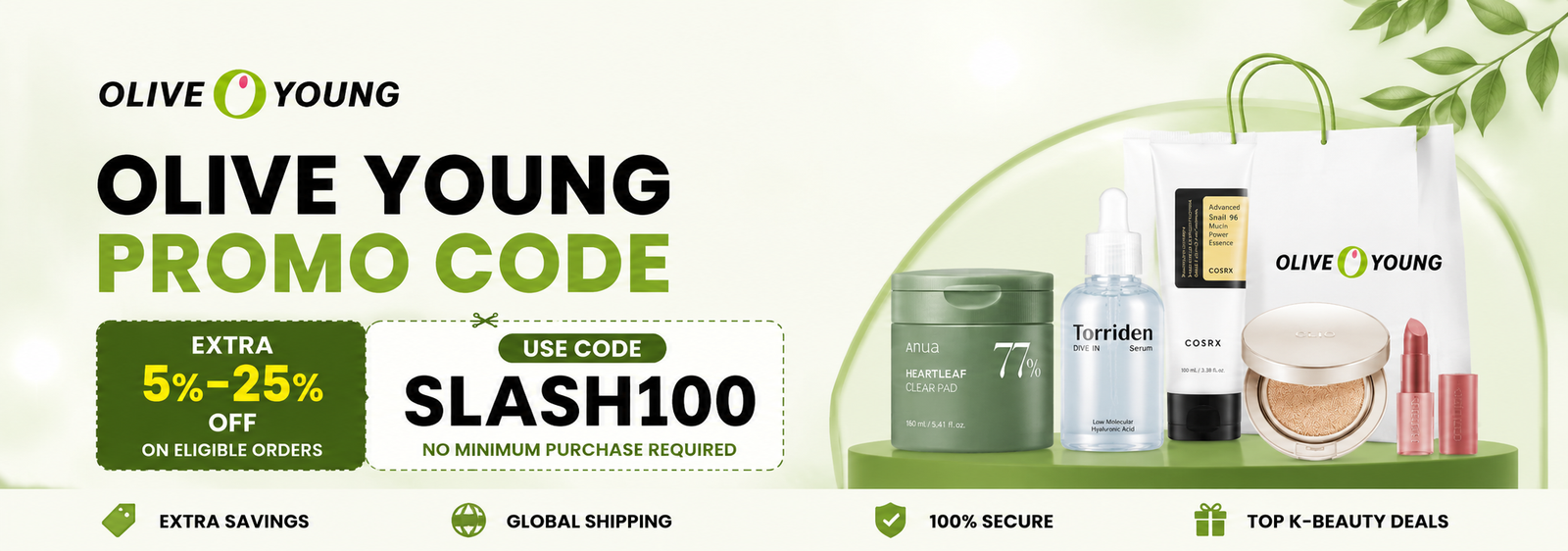 Olive Young Promo Code logo
