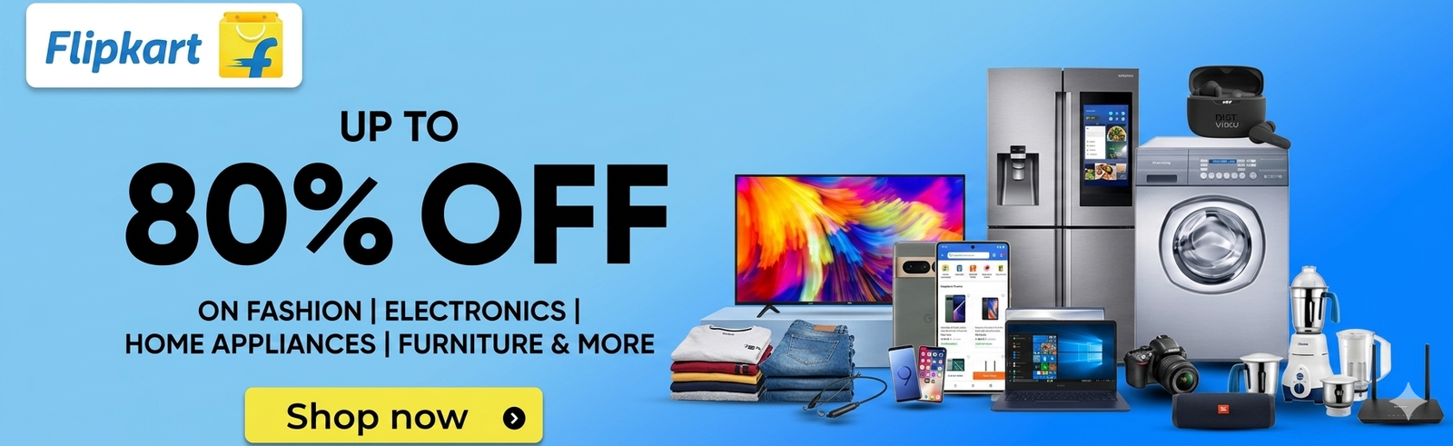 Flipkart Deals & Offers Banner