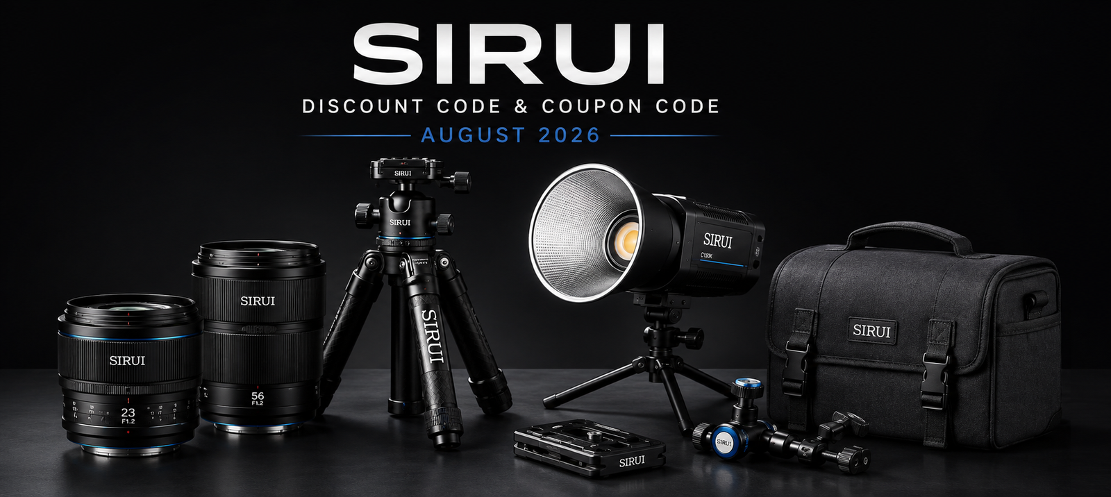 Sirui coupon guide