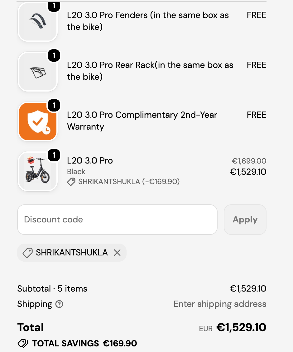 Engwe coupon guide