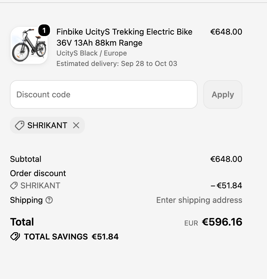 FinBike coupon guide